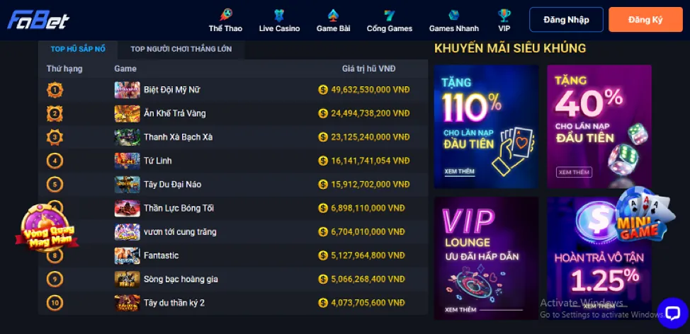 Người chơi đang trải nghiệm game bắn cá với đồ họa đẹp mắt